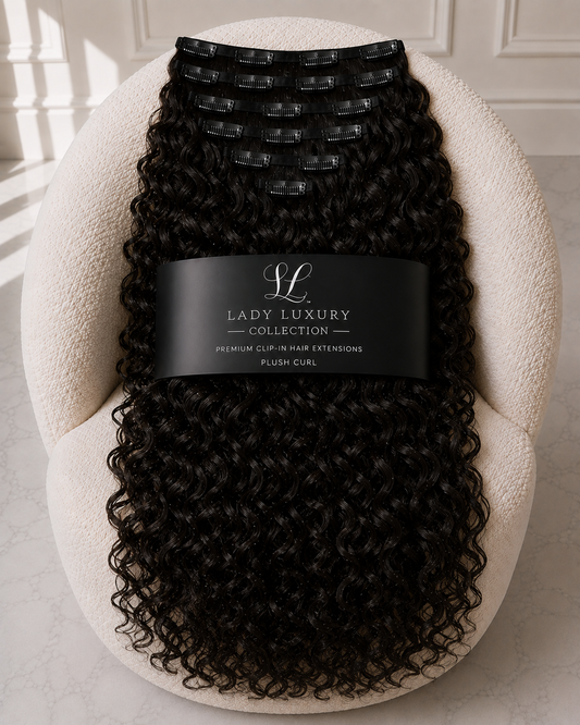 Plush Curl Clip Ins